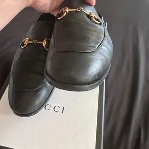 Gucci | Shoes | Gucci Mocassino Agnello Plonge In Black  display picture 1